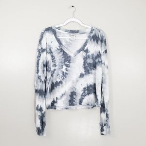 Victoria Secret Pink Tie Dye Long Sleeve T…